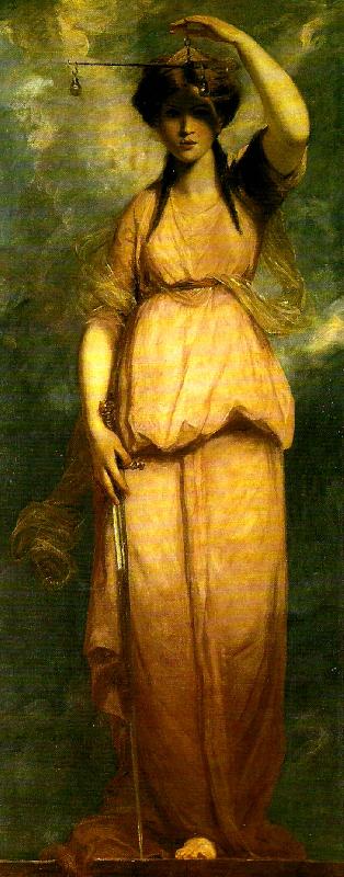 Sir Joshua Reynolds justice Sweden oil painting art